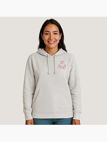Hoodie Dames - VISAGE MADAME CŒUR