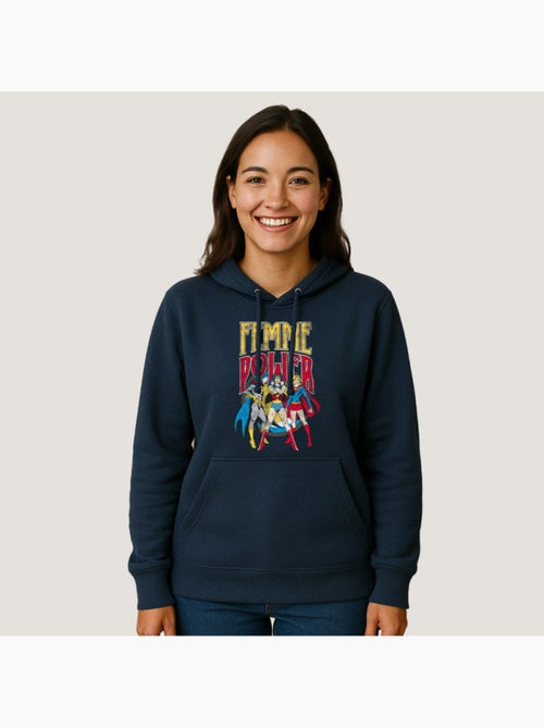 Hoodie Dames - WONDER WOMAN Dames POWER - Kiabi Hoodie Dames - WONDER WOMAN Dames POWER - Kiabi
