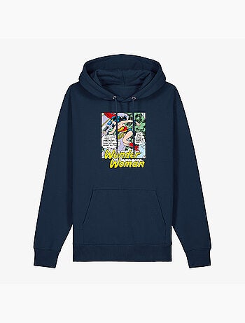Hoodie Dames - WONDER WOMAN I DO KNOW TROUBLE WHEN I SEE IT