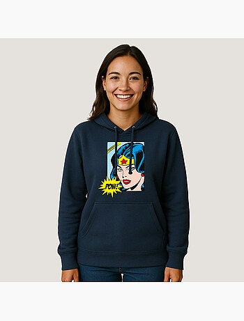 Hoodie Dames - WONDER WOMAN POW