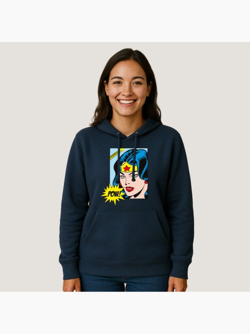Hoodie Dames - WONDER WOMAN POW - Kiabi Hoodie Dames - WONDER WOMAN POW - Kiabi