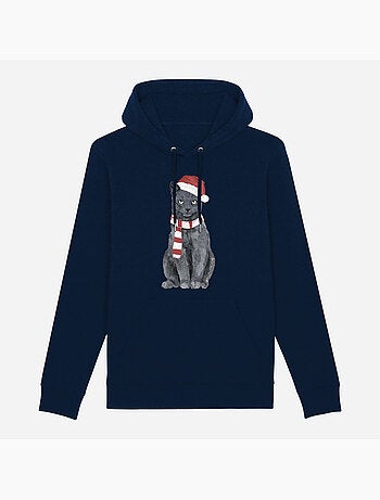 Hoodie Dames - XMAS CAT
