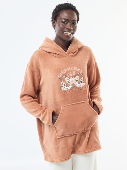 Hoodie de nuit polaire 'Tic et tac' 'Disney' - Kiabi