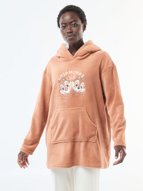 Hoodie de nuit polaire 'Tic et tac' 'Disney' - Kiabi