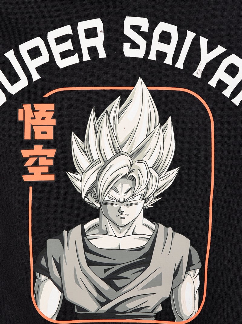 Hoodie 'Dragon Ball Z' Zwart - Kiabi
