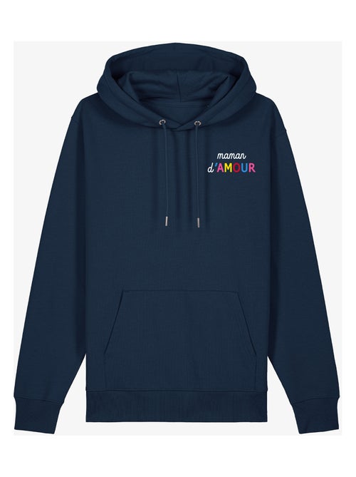 Hoodie Femme - MAMAN D'AMOUR COLORÉE CŒUR - Kiabi Hoodie Femme - MAMAN D'AMOUR COLORÉE CŒUR - Kiabi