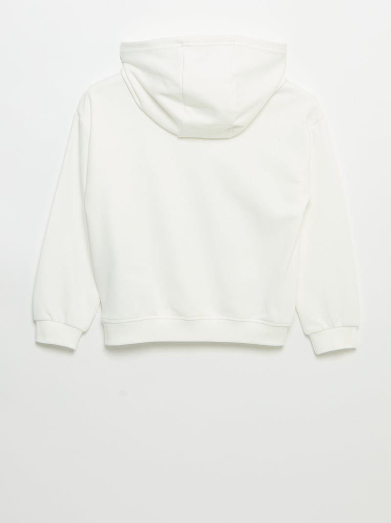 Hoodie 'Gabby en het Magische Huis' Wit - Kiabi
