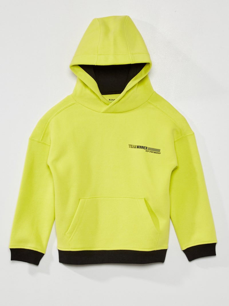 Hoodie GEEL - Kiabi