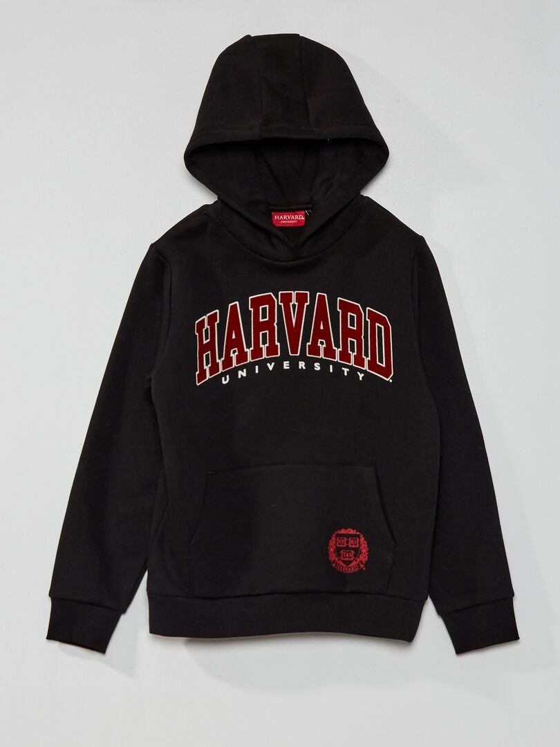 Hoodie 'Harvard' zwart - Kiabi