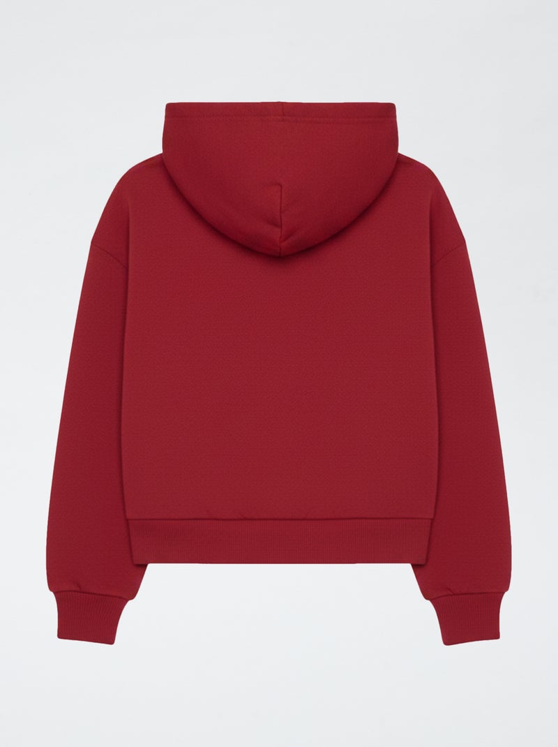 Hoodie 'Hello Kitty' Rood - Kiabi
