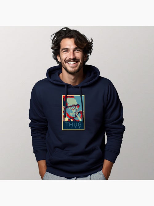 Hoodie Homme - CHIRAC THUG LIFE - Kiabi