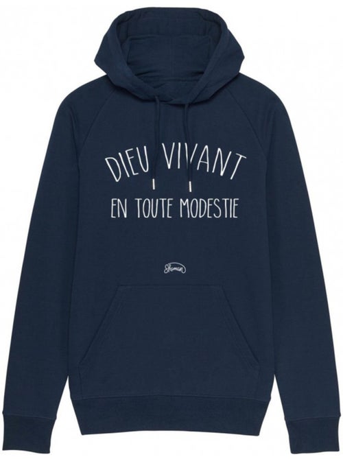 Hoodie Homme - DIEU VIVANT EN TOUTE MODESTIE - Kiabi