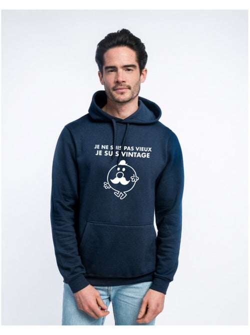Hoodie Homme - JE NE SUIS PAS VIEUX JE SUIS VINTAGE - Kiabi