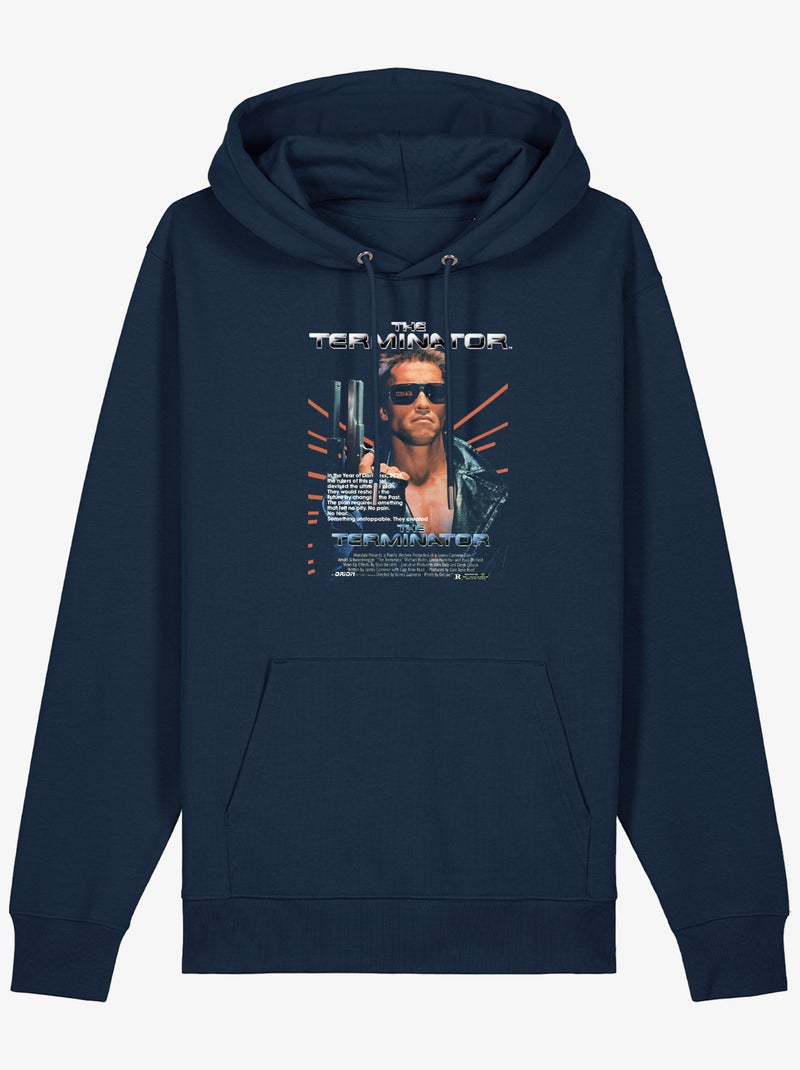 Hoodie Homme - THE TERMINATOR 2 Bleu marine - Kiabi