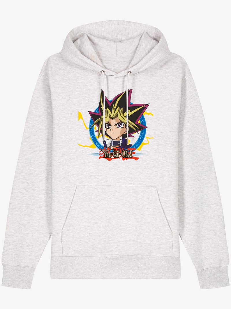 Hoodie Homme - YU GI OH 2 Blanc - Kiabi