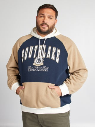 Hoodie in American college-stijl