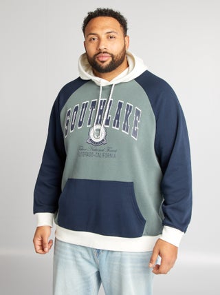 Hoodie in American college-stijl