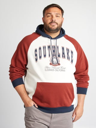 Hoodie in American college-stijl