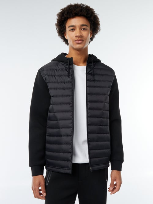 Hoodie in donsjackstijl - Kiabi