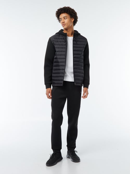 Hoodie in donsjackstijl - Kiabi