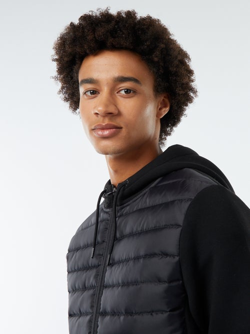 Hoodie in donsjackstijl - Kiabi