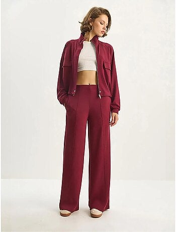 Hoodie lang vest broek set lucci