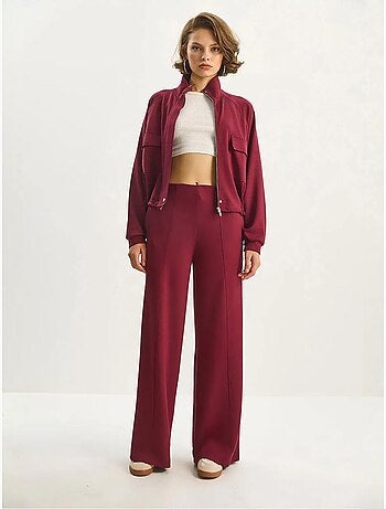 Hoodie lang vest broek set lucci
