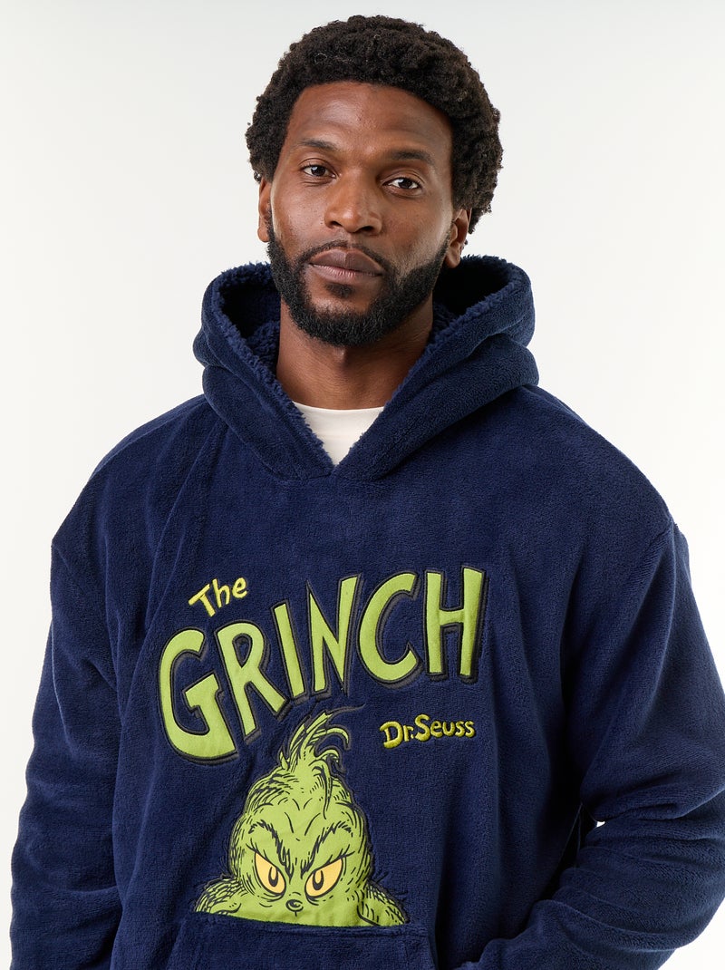 Hoodie 'Le Grinch' Blauw - Kiabi