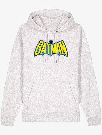 Hoodie Man - BATMAN LOGO YELLOW BLUE