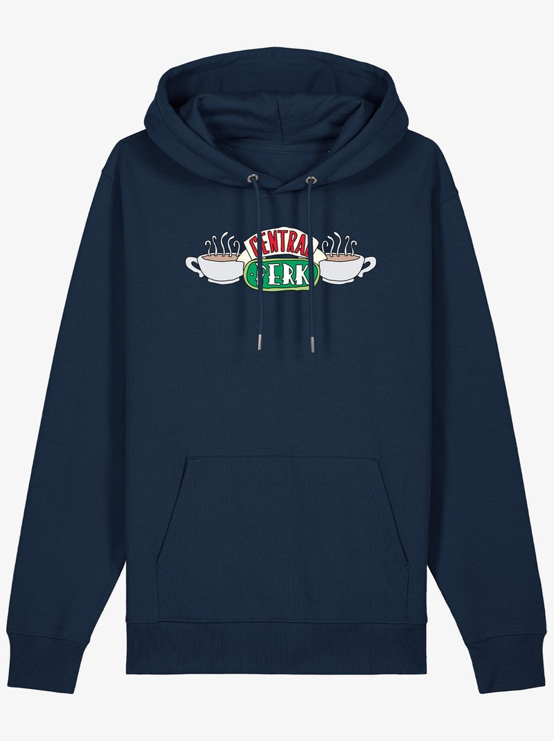 Hoodie Man - FRIENDS CENTRAL PERK Marineblauw - Kiabi