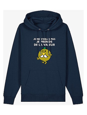 Hoodie Man - JE NE VIEILLIS PAS JE PRENDS DE LA VALEUR