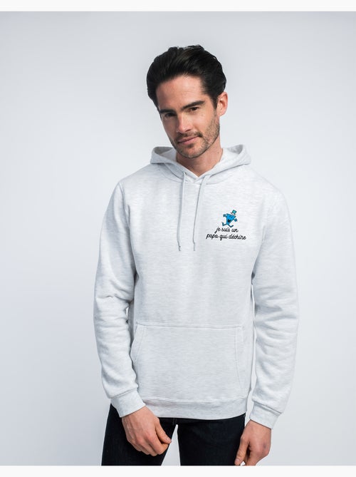 Hoodie Man - JE SUIS UN PAPA QUI DECHIRE CŒUR - Kiabi Hoodie Man - JE SUIS UN PAPA QUI DECHIRE CŒUR - Kiabi