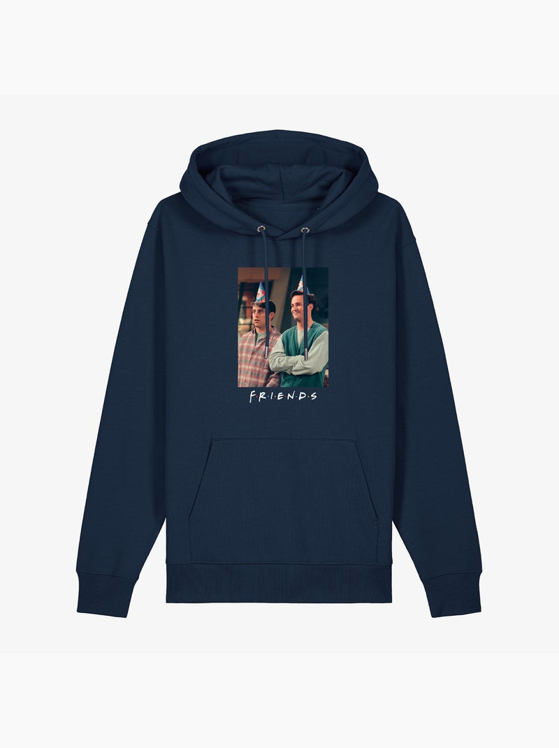 Hoodie Man - JOEY & CHANDLER Marineblauw - Kiabi