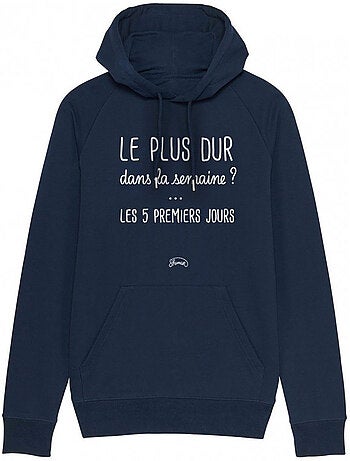 Hoodie Man - LE PLUS DUR DANS LA SEMAINE