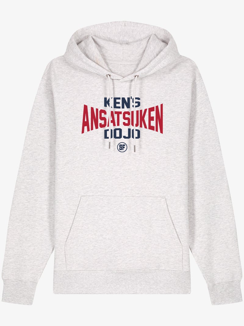 Hoodie Man - STREET FIGHTER KEN'S ANSATSUKEN DOJO Wit - Kiabi