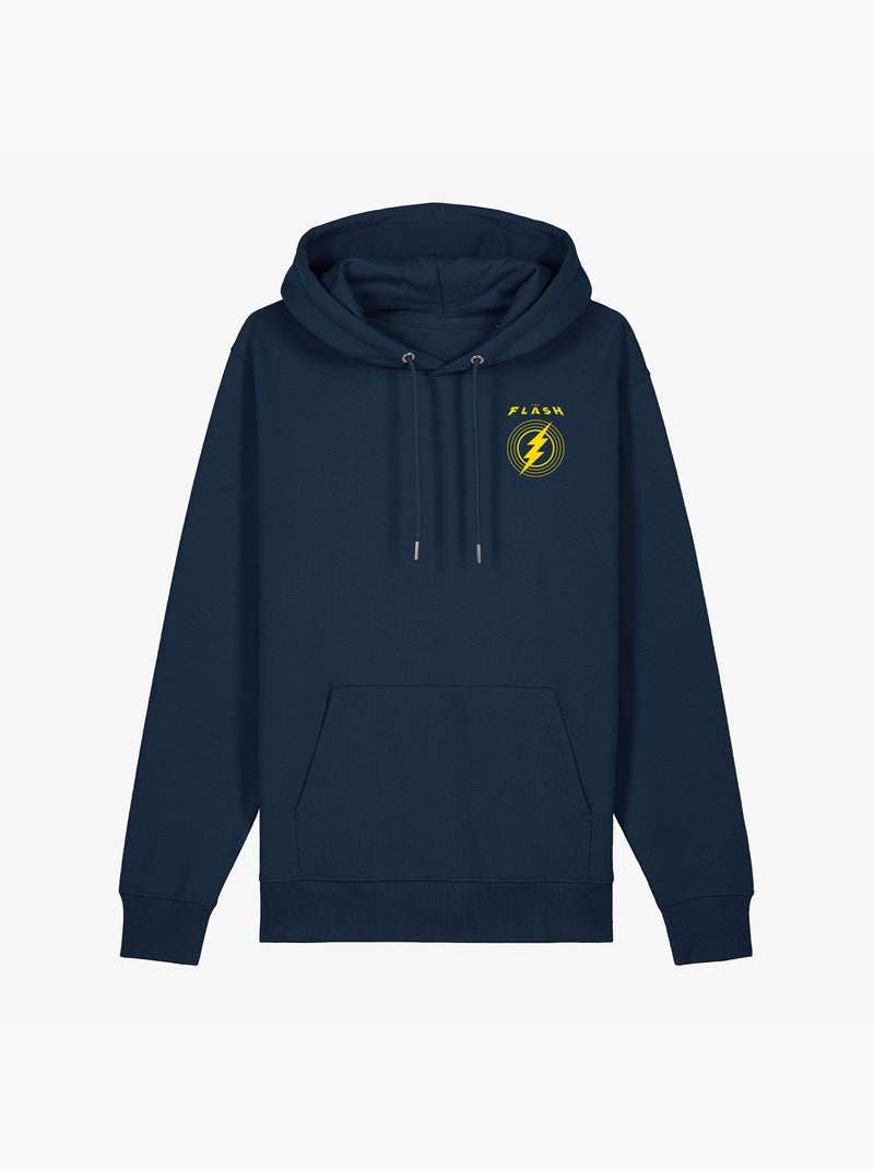 Hoodie Man - THE FLASH LOGO CŒUR Marineblauw - Kiabi