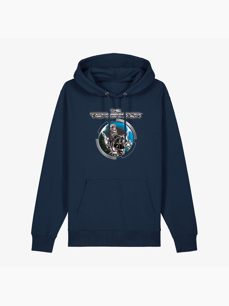 Hoodie Man - THE TERMINATOR Marineblauw - Kiabi