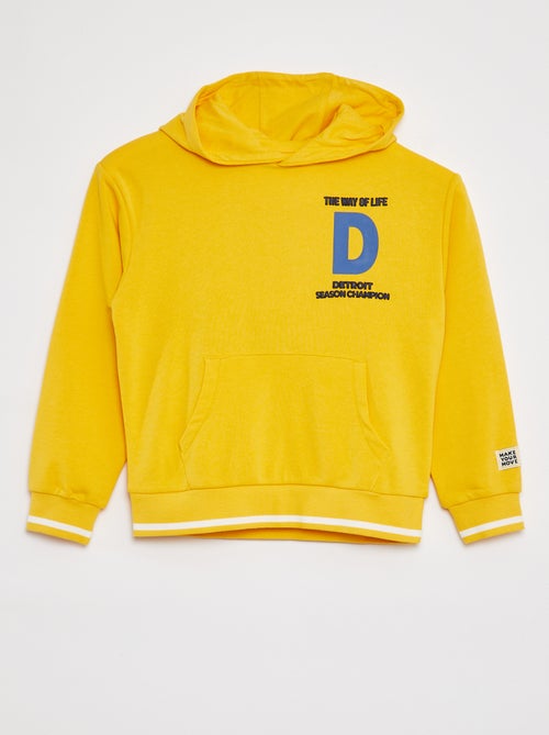 Hoodie met applicatie - Kiabi