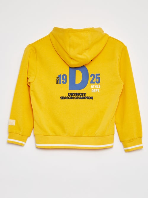 Hoodie met applicatie - Kiabi