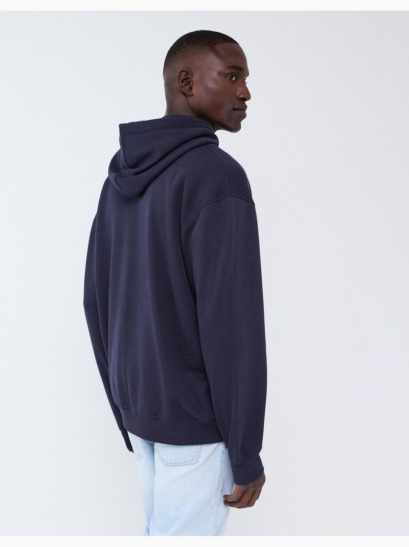 Hoodie met capuchon, mo fashion Blauw - Kiabi