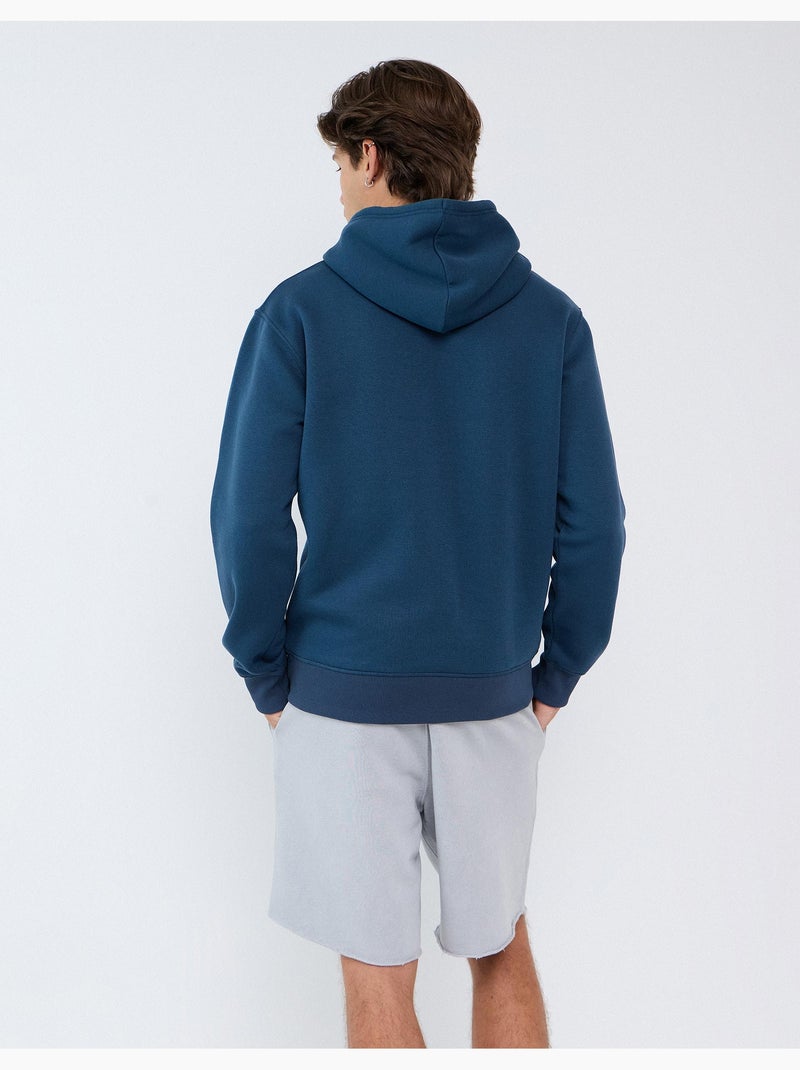 Hoodie met capuchon, mo fashion Blauw - Kiabi
