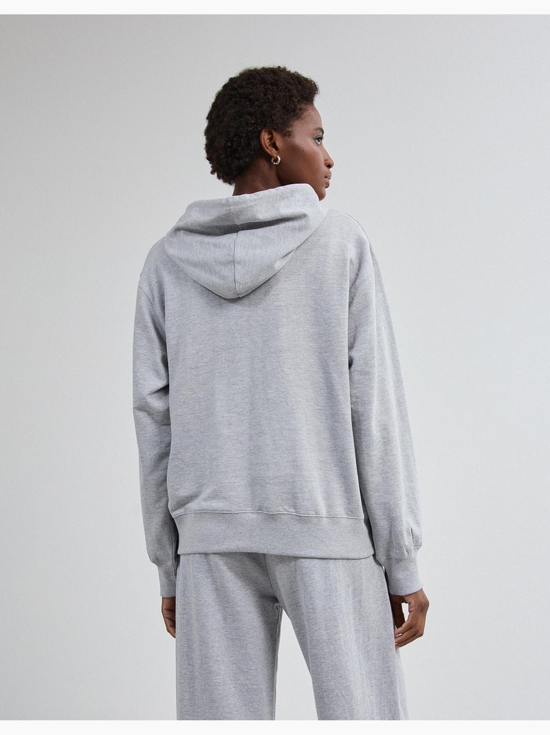 Hoodie met capuchon, mo fashion Grijs - Kiabi