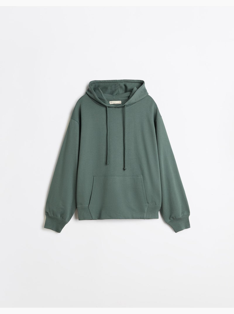 Hoodie met capuchon, mo fashion Groen - Kiabi