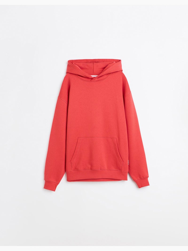 Hoodie met capuchon, mo fashion Rood - Kiabi