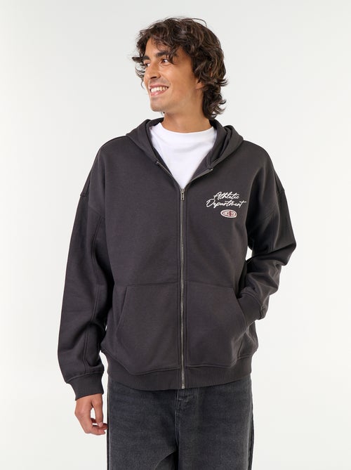 Hoodie met dubbelzijdige opdruk - Kiabi Hoodie met dubbelzijdige opdruk - Kiabi