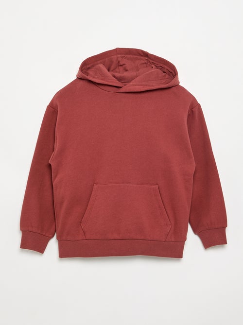 Hoodie met kangoeroezak - Kiabi