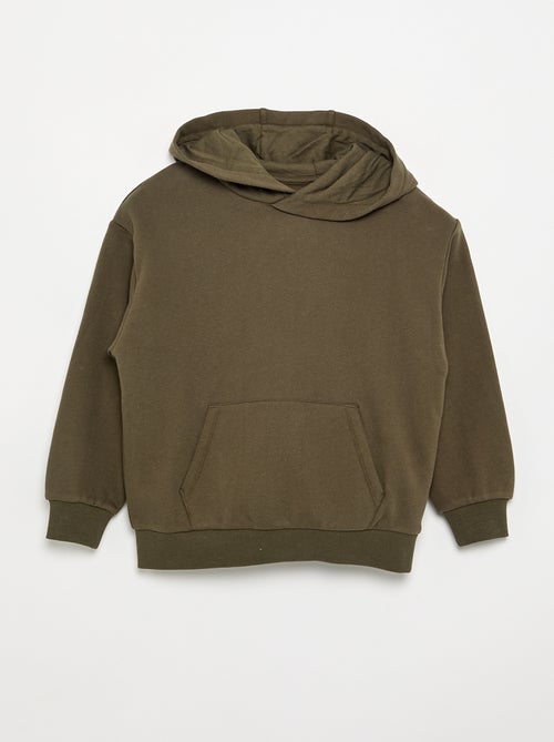 Hoodie met kangoeroezak - Kiabi