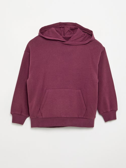 Hoodie met kangoeroezak - Kiabi