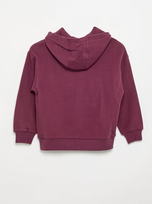 Hoodie met kangoeroezak - Kiabi