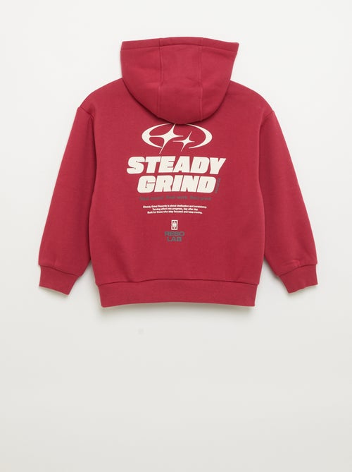 Hoodie met kangoeroezak - Kiabi